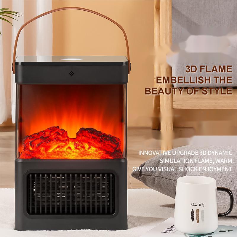 Fast Heating Small Indoor Portable Freestanding  Heater Electric Stove Fire Place Fireplace