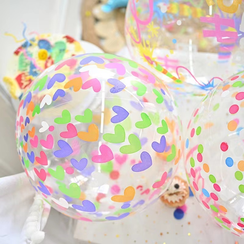 20inch Baby ShPopular design acrylic bobo balloon high quality 20 Inch Stretchable Printed event decor