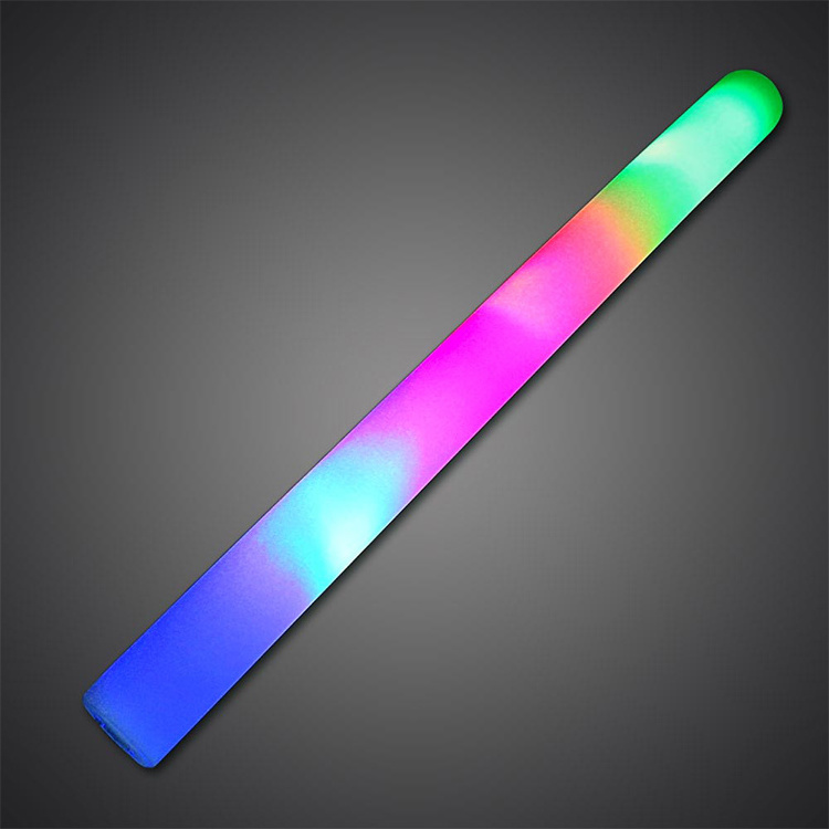 18inch Promotional Led Glow Foam Stick Light Up Foam Baton 3 modes For Party Wedding And Concert Led Foam Flashing Light Stick