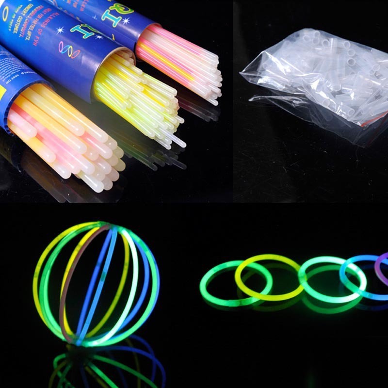 Colorful Light Stick Fluorescent Dance Glow Toy Cheering Props Dancing Stickman Light Stick