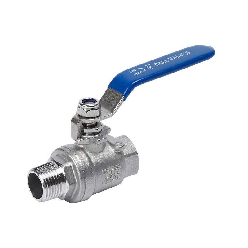 ss304 316 Stainless Steel 3-Way Ball Valve 3/4