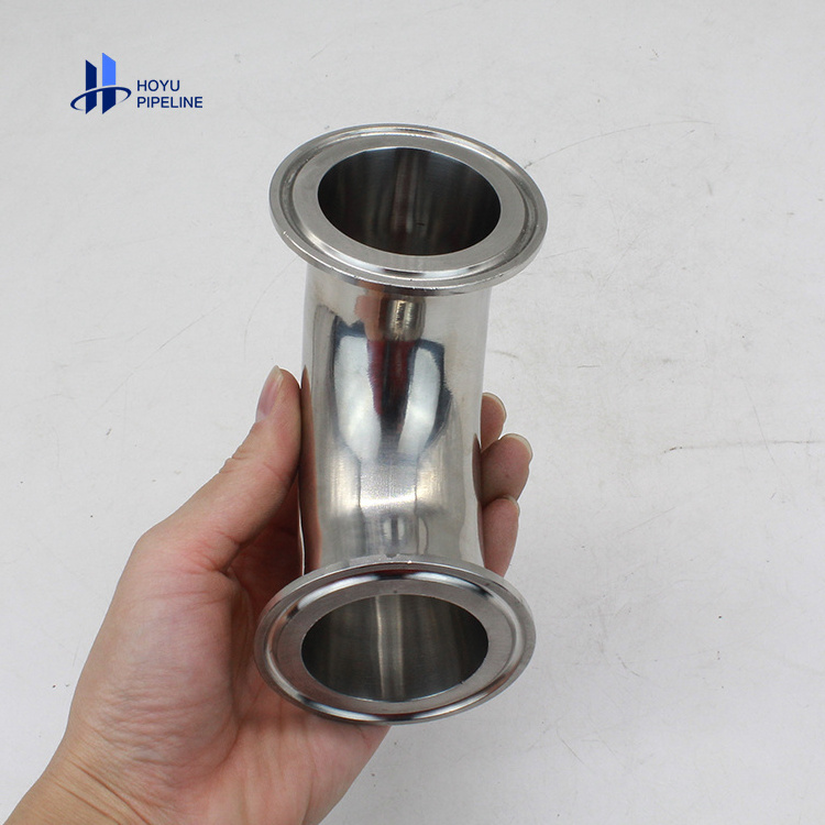 Food Grade Material SS304 Elbow 90 Degree Stainless Steel Tri Clamp Sanitary Pipe Fitting 1.5