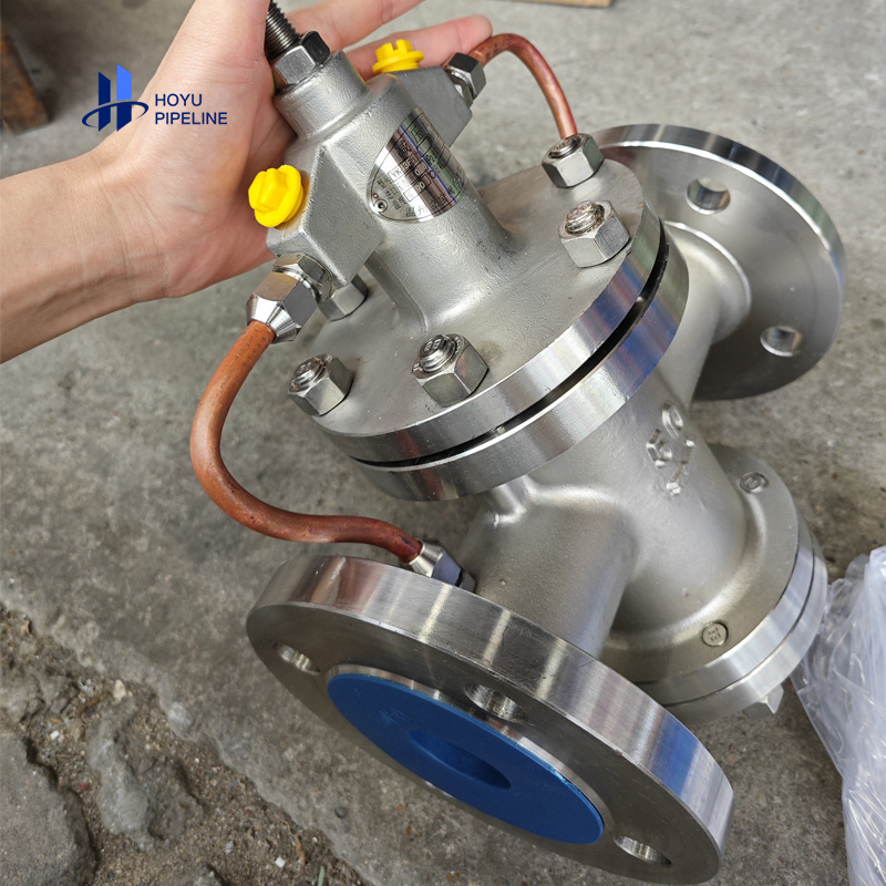 Stainless Steel 304 Tap Water Pressure  Pressure Gauge Pressure Reducing Valve Cryogenic Globe Valve Extended Stem