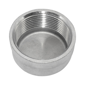 China Manufacturer Stainless Garden Hose Caps with Washers 3/4" GHT Female Thread 304 Stainless Steel End Cap