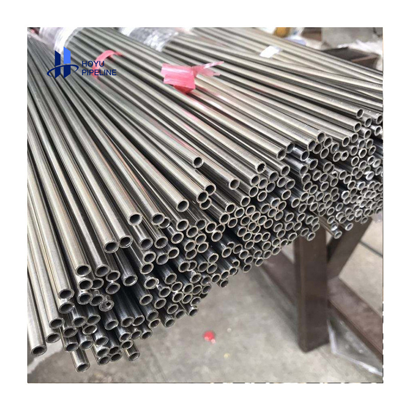 Small Diameter 304 Tube Seamless Capillary Tube Stainless Steel 304 316 Square Steel Laser Cutting Round 5mm Welded Tube