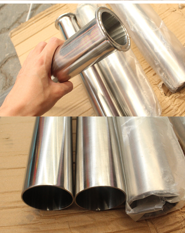 Stainless Steel Quick Installation Customized Straight Pipe Spool quick installation straight pipe Triclamp Type Straight