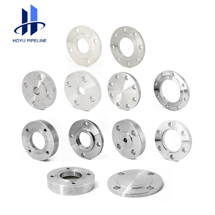 304 316 Stainless Steel Weld Neck Reducing Flange Blind Flang Customize ANSI DIN JIS National Standard Flange