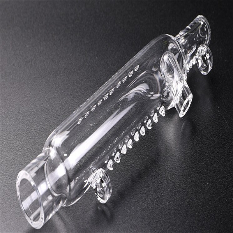 Heat Resistant Quartz Glass Cylinder Fused Silica Transparent glass pipe