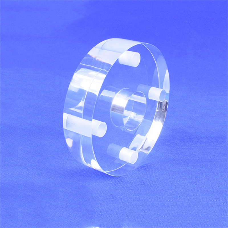 Transparent High UV transmittance JGS1 optical quartz glass plate JGS2 quartz wafer sheet