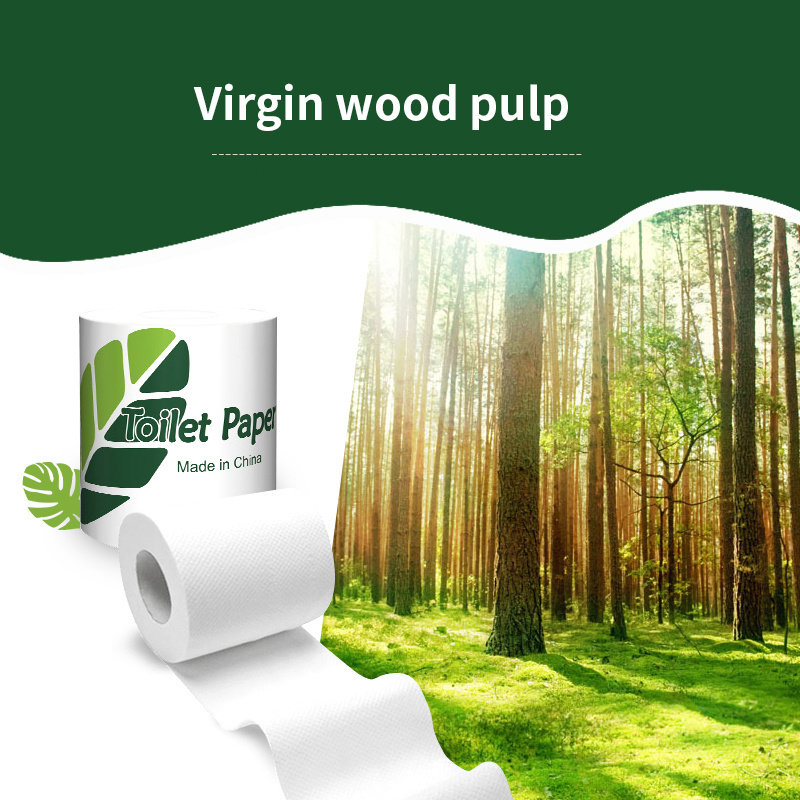 oem reasonable price cheap ultra gentle soft eco individual wrapping toilet paper good quality