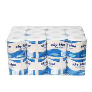 custom 2 ply 3 layers virgin wood pulp white toilet paper roll biodegradable toilet paper manufacturing business for sale