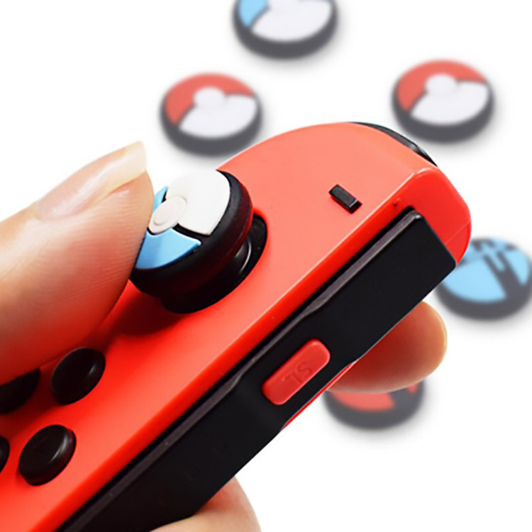 Custom High Quality Silicone Controller Thumb Grip Cap For Nintendo Switch/Switch lite/Switch Oled Thumbstick Grip