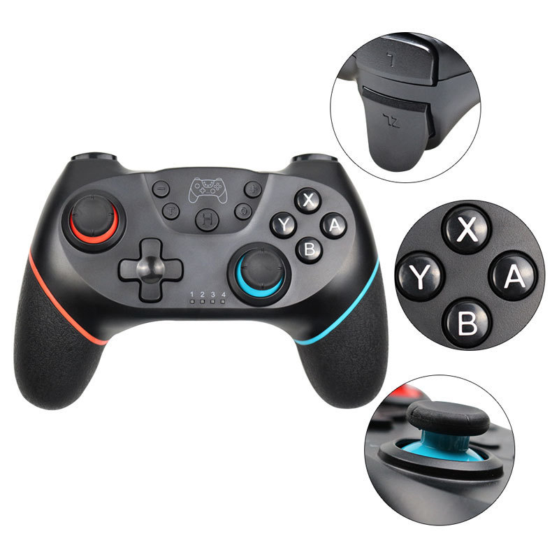 Hot Sale Switch Pro Wireless Controller Six Axis Double Shock Gamepad Game Accessories For Nintendo Switch Joystick