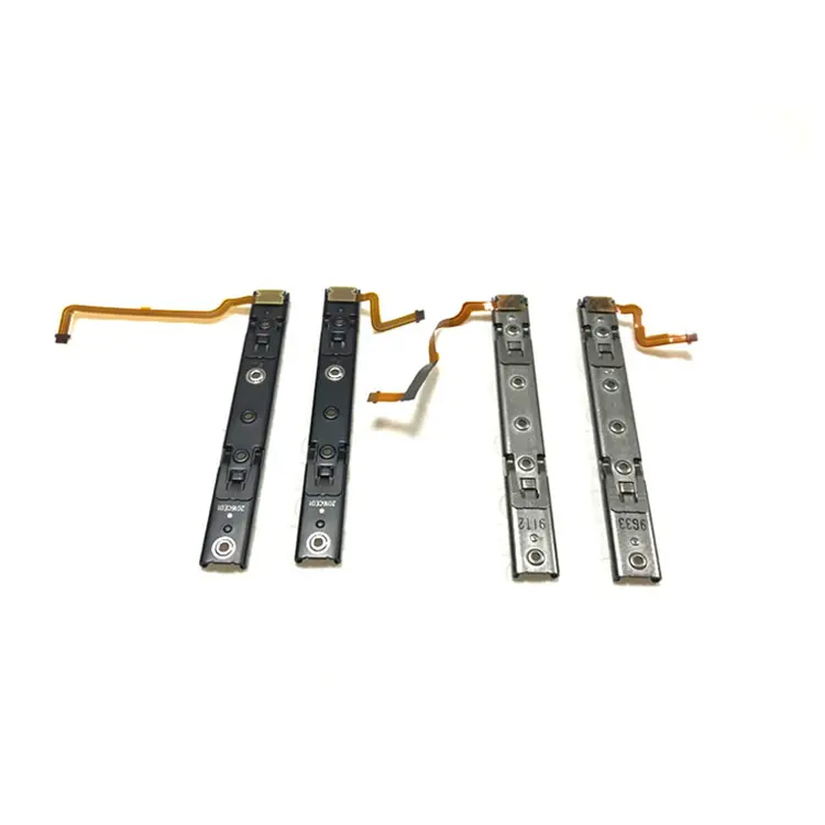 Replacement 1 Pair L R Left Right Flex Cable Metal Slider Rail for Nintendo Switch Joycon Repair Parts