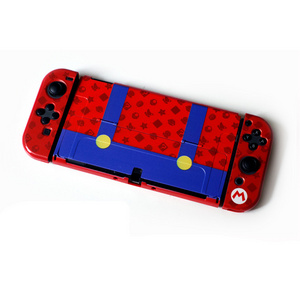 Custom Pattern Frosted PC Cover Protective Split Shell Case Game Accessories For Nintendo Switch OLED Case