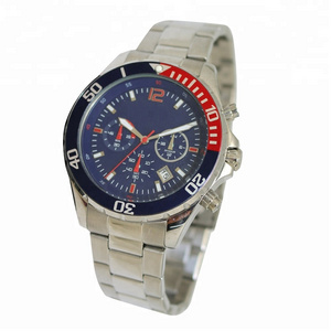 classical USA japan movt quartz watch stainless steel back men