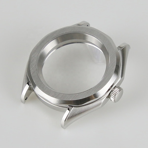 New Arrival 10ATM 316L Stainless Steel Fit NH35/36 Movement Compatible SKX007 Watch Parts 40mm Watch Case