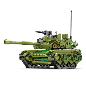 Sembo block 203108 Type 99A main battle tank Military Series new kids toy military for blocks model building toys