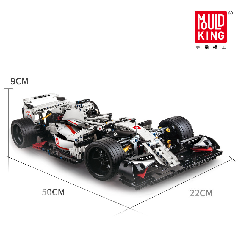 Mould King 13117 F1 Super Speed Technic Racing Car Building Blocks Sets Toys car model building brick For boys