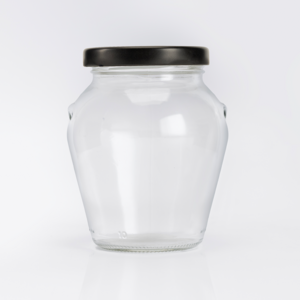 580ml 370ml 314ml 212ml Empty Orcio Glass Honey Food Jar Pot with Twist off Lids