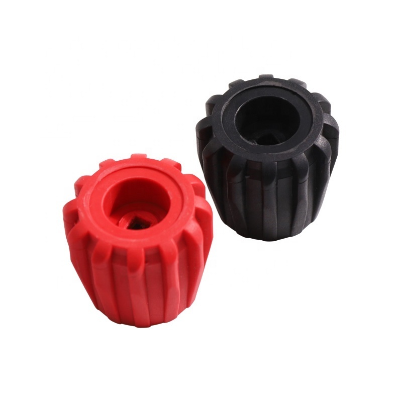 Red Black Scuba Diving Tank Valve On-Off Safety Valves Handle Wheel Grip Replacement Parts