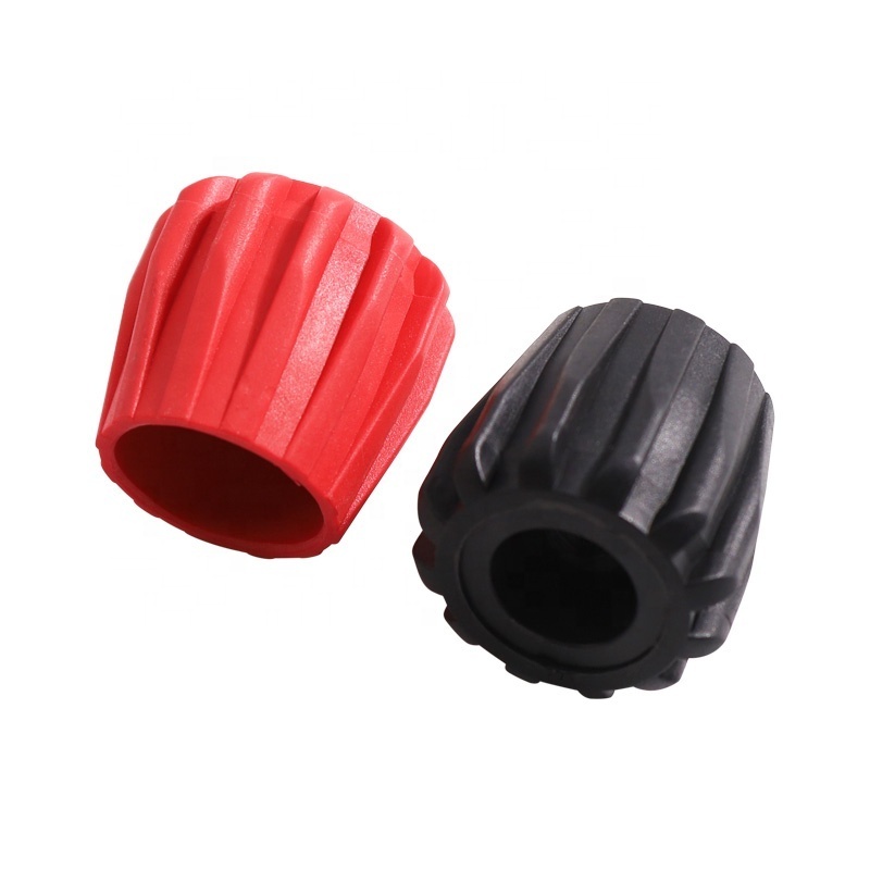 Red Black Scuba Diving Tank Valve On-Off Safety Valves Handle Wheel Grip Replacement Parts