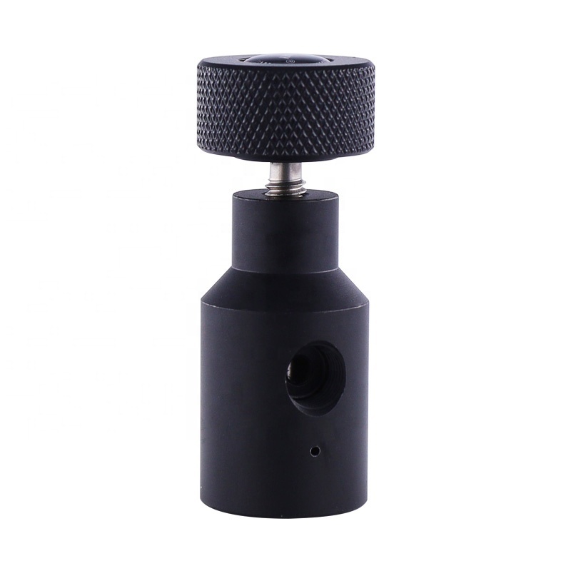 Aluminum Alloy CO2 Refill Adapter Bottle Connector Air Regulator Soda Tank Filling Station Adapter