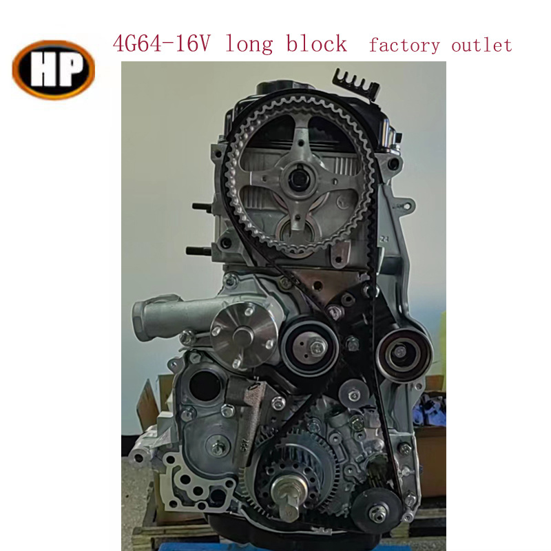 for mitsubishi 4g64 gasolina long block 4G64 4g64n 4g64m bare engine for great wall wingle/steed/hover auto parts