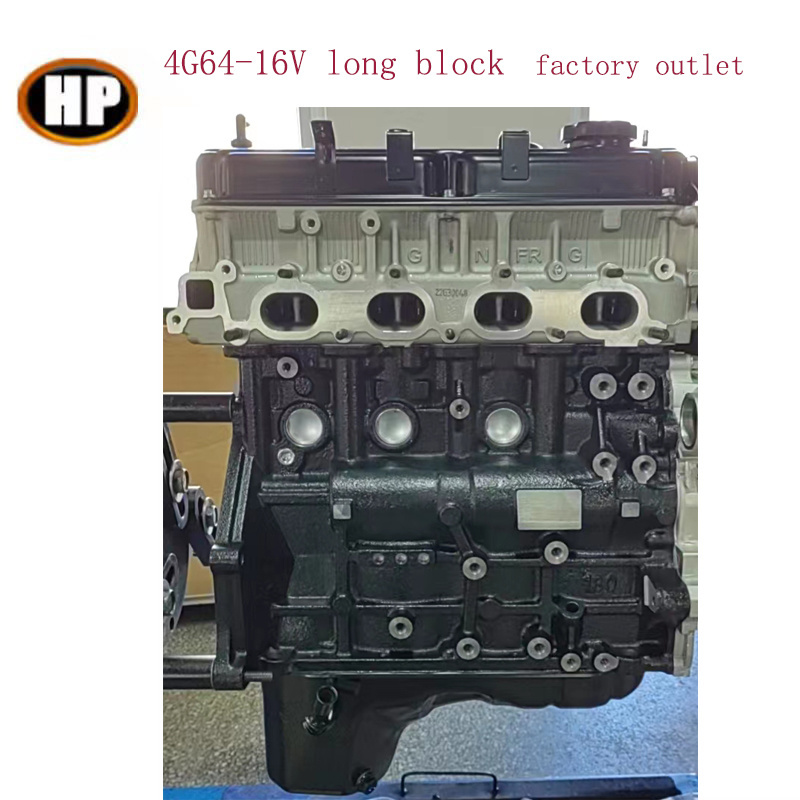 for mitsubishi 4g64 gasolina long block 4G64 4g64n 4g64m bare engine for great wall wingle/steed/hover auto parts