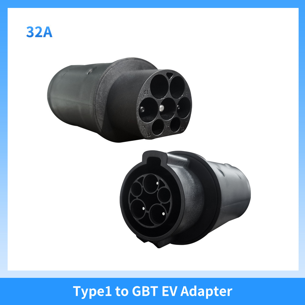 Type 1 to Type 2 SAE J1772 to IEC 62196 2 j1772 type 2 to gb/t dc adapter ev charger adapter electric car adapters for tesla