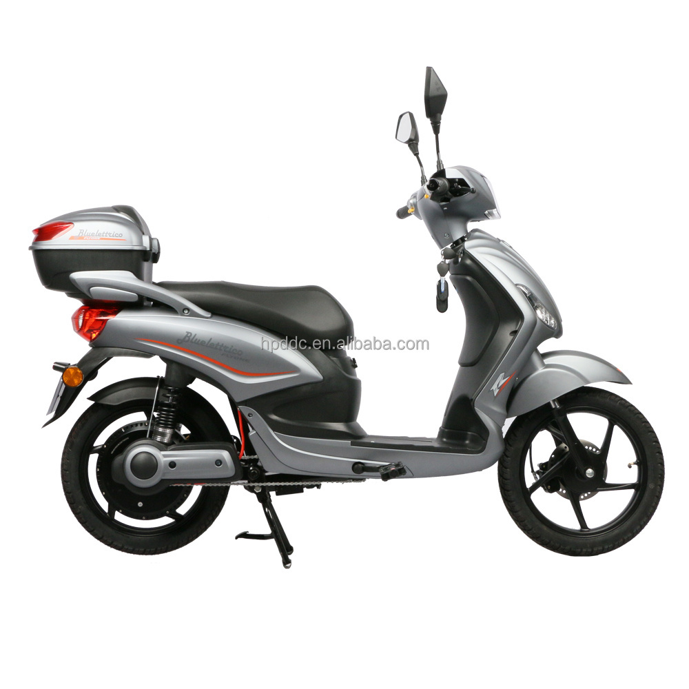 EEC CE approved 800w high power fast speed electric moped scooter with pedals assist for sale