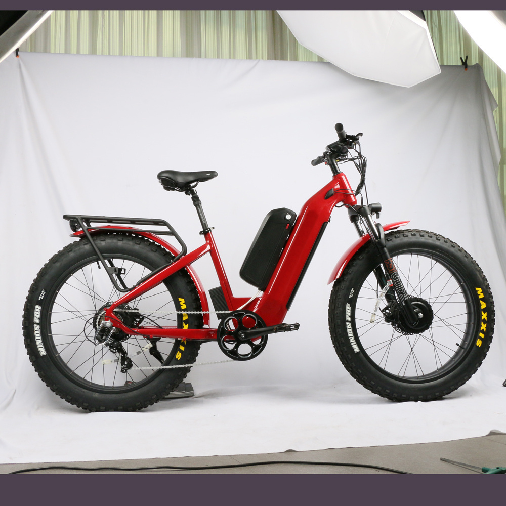 Factory directly 48v 52v 750w 1000w 2000w step through electric bicycle fat tire electric bike for adult