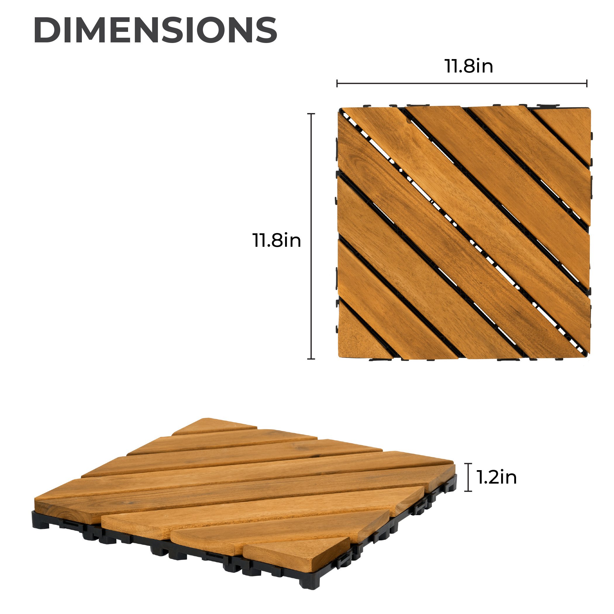 Super hot item HPW-04 flooring wood texture solid wood tile for home decoration balcony/entry floor tile