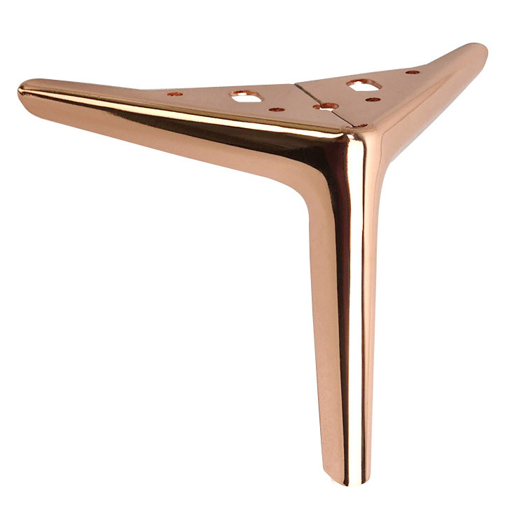 6 inches legs for furniture rose gold sofa leg