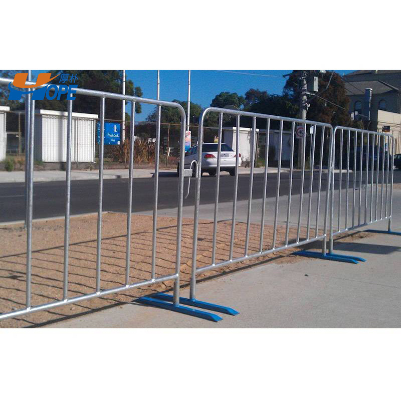 Customized metal crowd control barrier / portable barricades / Temporary Fence