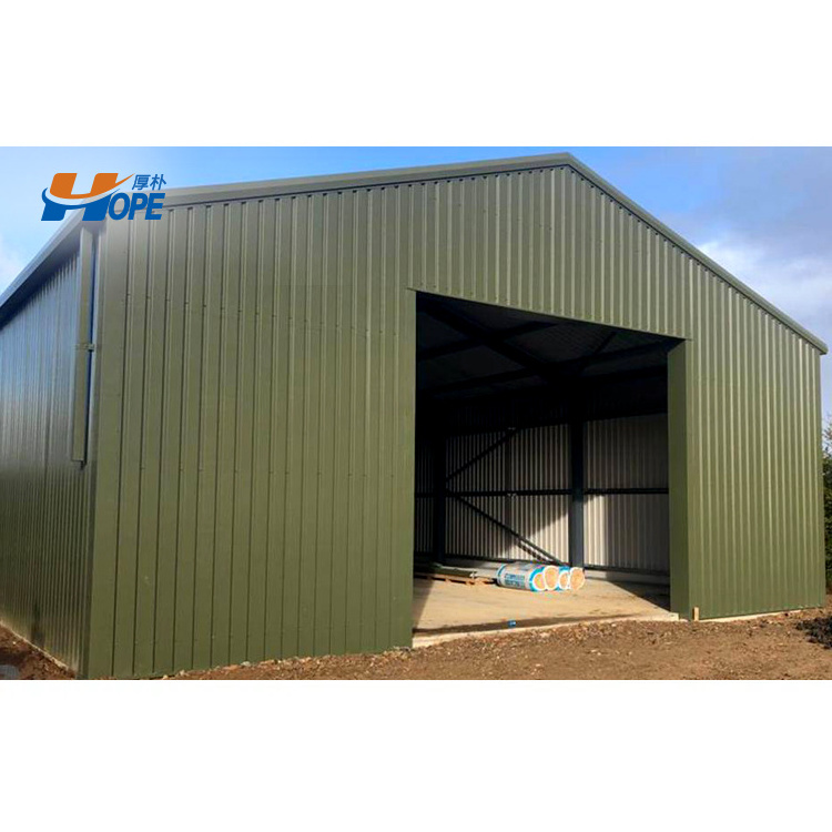 High quality prefab steel structure livestock animal cattle cow horse sheep shelter shed tent for sale