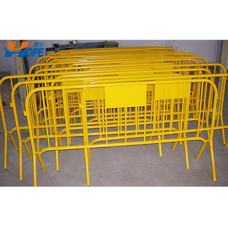 Customized metal crowd control barrier / portable barricades / Temporary Fence