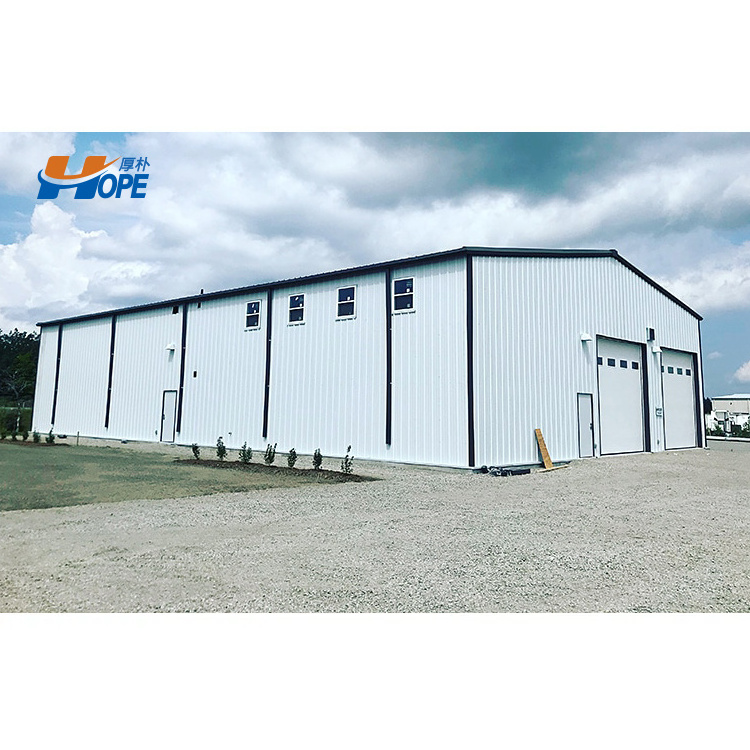 Steel structure warehouse/ workshop/ hall structure aircraft steel hangar prices