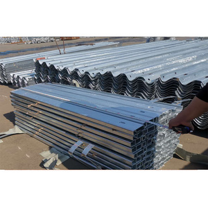 Road Construction Materials Guard Rail Roadside Guardrail Beam For Sale Crash Barrier In Cheap Price