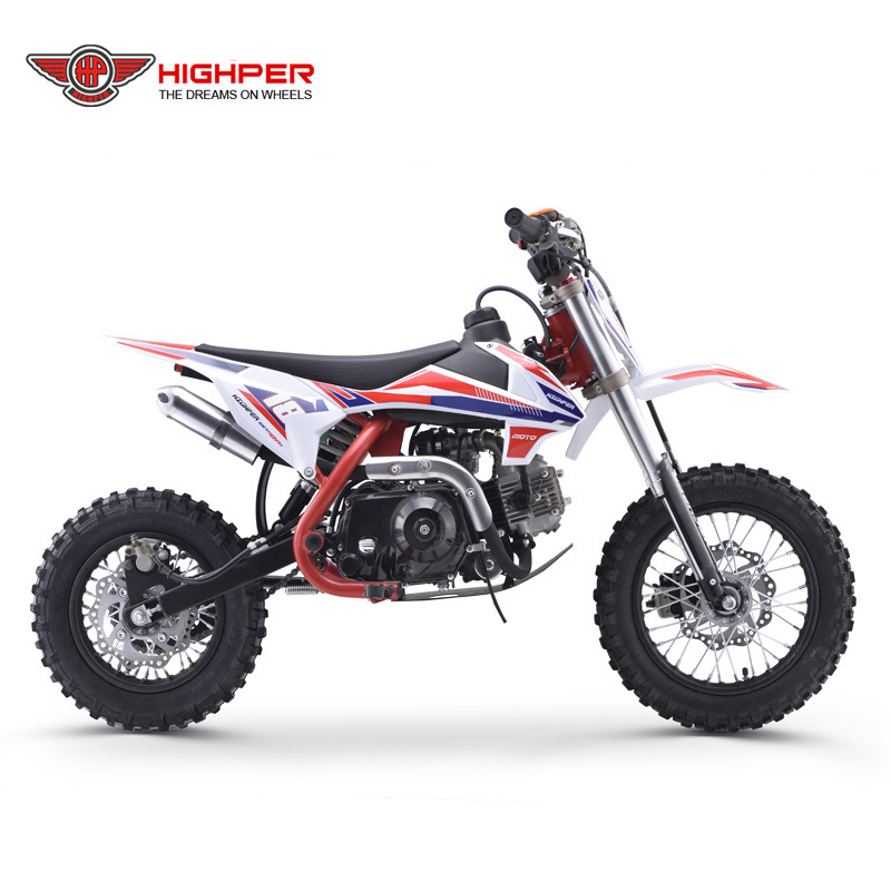 60cc 70cc engine 4 stroke  mini motorcycle E-start dirt bike for kids(DBK12)