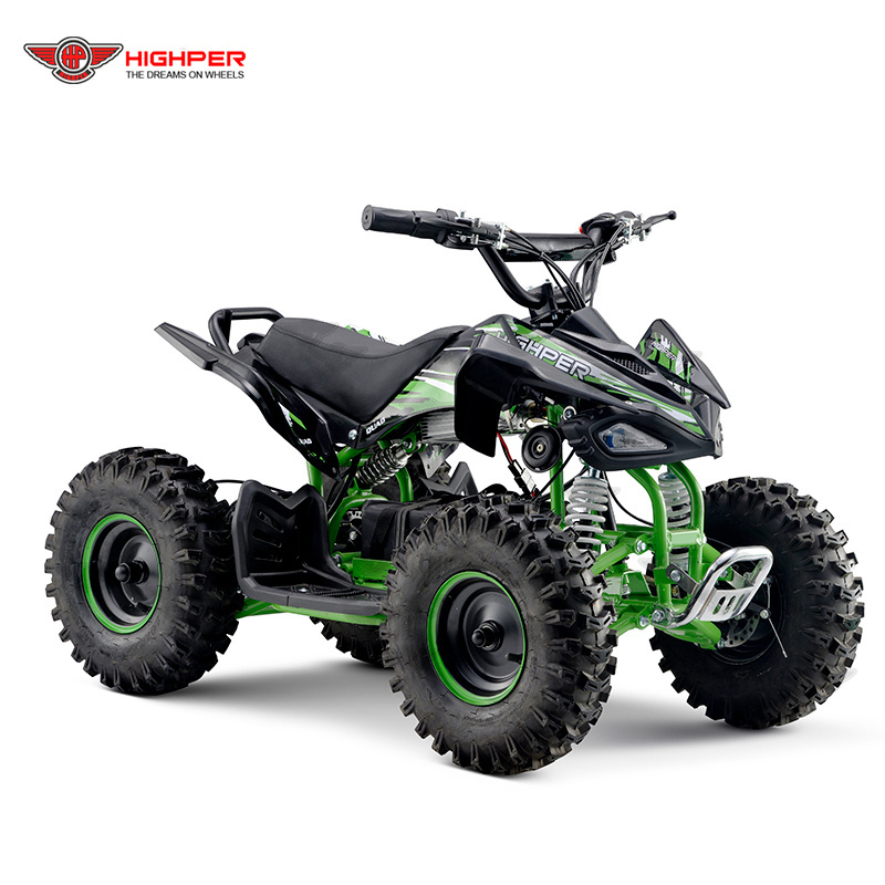 2020 1000W36V12Ah shaft drive kids brushless electric atvs for sale quad bikes four wheeler