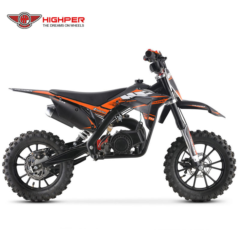 HIGHPER gas moto 50cc chopper motorcycle,mini kids motorcycle,2 stroke dirt bike