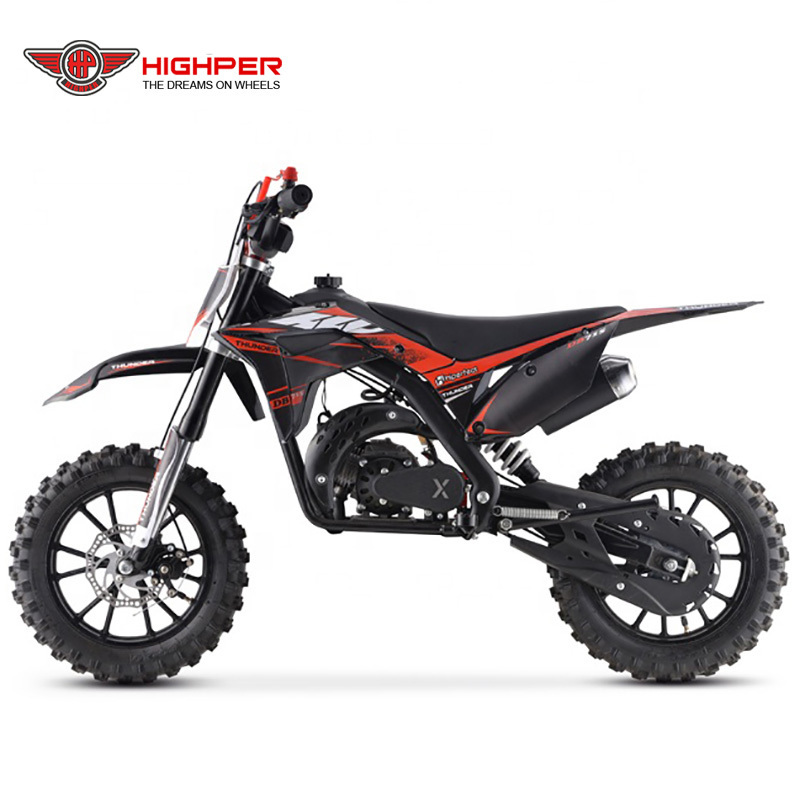 HIGHPER gas moto 50cc chopper motorcycle,mini kids motorcycle,2 stroke dirt bike