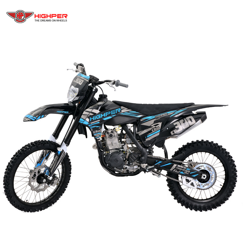 HIGHPER dirt bike 250cc 4 stroke moto full size for adults