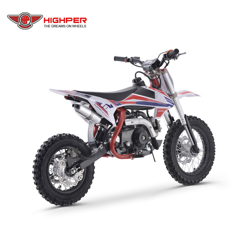 60cc 70cc engine 4 stroke  mini motorcycle E-start dirt bike for kids(DBK12)