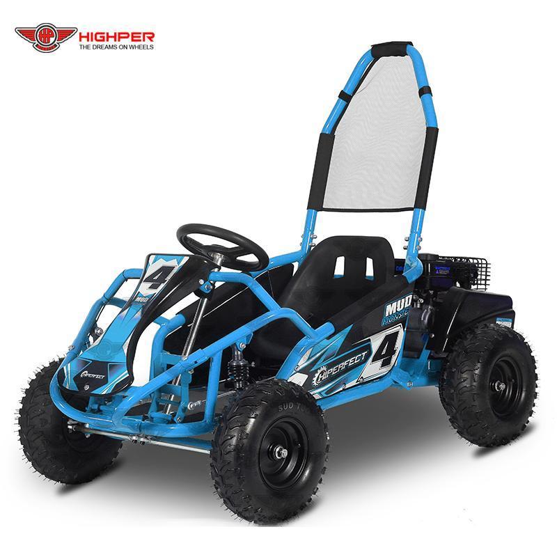 HIGHPER 98cc go kart for sale  mini kart for kids gasoline buggy made in China