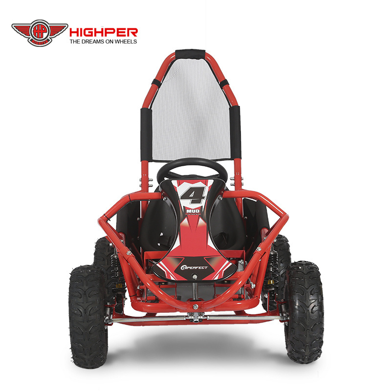 HIGHPER new gas powered dune buggy 4 Stroke go kart for children one seat 98cc