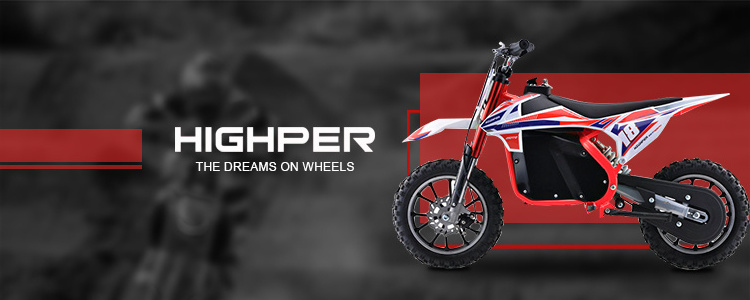 HIGHPER Electric Dirt Bike 12KW Off-road Racing Electric Sport Motorcycle For Adult Dirt Bike