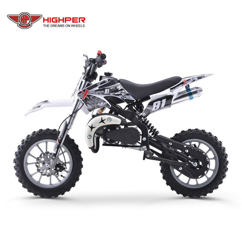 motorcycle 2 stroke 50cc off road use for children, cheap pit bikes