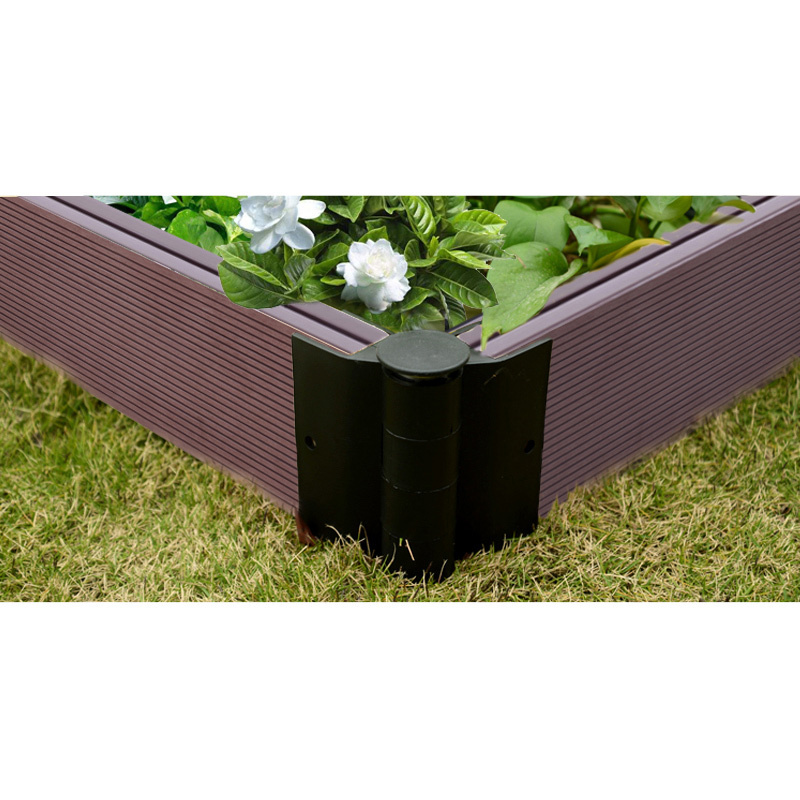 DIY wooden plastic composite WPC material vegetable garden bed planter box